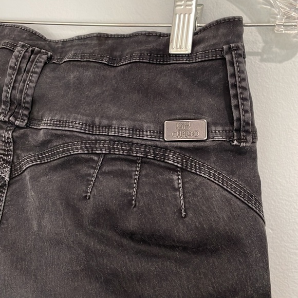 Cupido Denim Straight High Waist Skinny Jeans Sz (12) - Picture 6 of 8
